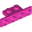 Набор LEGO Bracket 1 x 2 - 1 x 4 [Square Corners], Темно-розовый