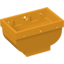 Набор LEGO Belville Basket 2 x 4 x 2 without Handle, Bright Light Orange