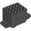 Набор LEGO Flywheel Inertia Motor 9 x 4 x 3 2/3, Черный