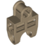 Набор LEGO Technic Axle Connector 2 x 3 with Ball Socket, Open Sides, Dark Tan