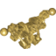 Набор LEGO Bionicle Piraka Torso with Two Ball Joints, Pearl Gold