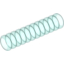 Набор LEGO Hose, Ribbed 7mm D. 4L, Trans-Light Blue