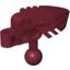 Набор LEGO Bionicle Head Connector Block (Vahki), Темно-красный