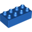 Деталь LEGO Кирпичик Duplo 2 x 4, Не определен