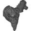 Набор LEGO Bionicle Chest Armour, Toa Inika - Type 2, Pearl Dark Gray