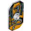 Набор LEGO Minifig Shield - Rectangular with Stud, Silver Dragon on Bright Light Orange Background Print, Very Light Bluish Gray