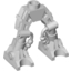 Набор LEGO Legs Mechanical, Bionicle, Very Light Bluish Gray