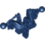 Набор LEGO Bionicle Toa Inika Upper Torso / Shoulders Section, Темно-синий