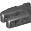 Набор LEGO Technic, Panel RC Car Flexible Bumper Left, Pearl Dark Gray