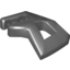 Набор LEGO Technic, Panel RC Car Flexible Bumper Right, Pearl Dark Gray
