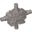 Набор LEGO Torso Mechanical, Bionicle, Flat Silver