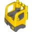 Деталь LEGO TRUCK DRIVER`S CA 5X4X4 24/199, Не определен