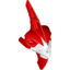 Набор LEGO Bionicle Head, Barraki Pridak with Marbled Red Pattern, Белый