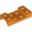 Набор LEGO Mudguard 2 x 4 [Studded], Оранжевый