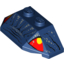Набор LEGO Wedge 2 x 4 Triple with Angler Fish Face Print, Темно-синий