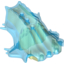 Набор LEGO Bionicle Head, Barraki Carapar, Marbled Glow In Dark Pattern, Trans-Light Blue
