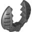 Набор LEGO Bionicle Weapon 5 x 5 Shield with Wrench Toothed, Pearl Dark Gray