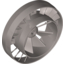 Набор LEGO Engine, Very Large Turbine, with Blue Marbled Center, Pearl Light Gray