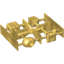 Набор LEGO Scala Accessories - Complete Sprue - Perfume Bottles, Pearl Gold