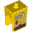 Набор LEGO Minifig Head Modified SpongeBob SquarePants with Tongue Out Print, Желтый