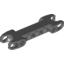 Набор LEGO Technic, Axle and Pin Connector 2 x 7 with Two Ball Joint Sockets, Squared Ends, Темный сине-серый