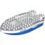 Деталь LEGO POLICE BOAT 12X22X4, ASSEMBLY, Не определен