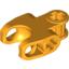 Набор LEGO Technic, Axle Connector 2 x 3 with Ball Socket, Closed Sides, Squared Ends, Bright Light Orange