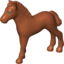 Набор LEGO Horse Foal (Belville), Темно-оранжевый