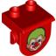 Деталь LEGO DIZZY HEAD, DEC. CLOWN, Не определен