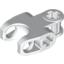 Набор LEGO Technic, Axle Connector 2 x 3 with Ball Socket, Closed Sides, Squared Ends, Белый