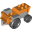 Набор LEGO DUPLO TRACTOR, Оранжевый