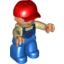 Деталь LEGO FIGURE NO. 3 - CAP, Не определен