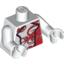 Набор LEGO Torso Speed Racer Red Dragon Print / White Arms / White Hands, Белый