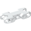 Набор LEGO Technic, Axle and Pin Connector 2 x 5 with Two Ball Joint Sockets, Closed Sides, Белый