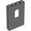 Набор LEGO Panel 1 x 4 x 5 with Arched Window, Темный сине-серый