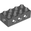 Набор LEGO DATEEMBOSSED BRICK 2X4 W/SCREW, Темный сине-серый