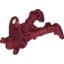 Набор LEGO Bionicle Foot Claw with Ball Socket (Shadow Matoran), Темно-красный