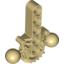 Набор LEGO Bionicle Hips / Lower Torso with 2 Ball Joints and 7 Tooth Half Gear, Tan