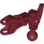 Набор LEGO Bionicle Arm Av-Matoran with Ball Joint and Ball Socket, Темно-красный
