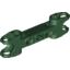 Набор LEGO Technic Axle and Pin Connector 2 x 7 with Two Ball Joint Sockets, Squared Ends and Axle Hole in Center, Темно-зеленый
