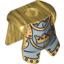 Набор LEGO Minifig Breastplate with Leg Protection, Fantasy Era Gold Knight Print, Pearl Gold