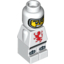 Набор LEGO Microfig Lava Dragon Knight White, Белый