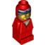 Набор LEGO Microfig Ramses Pyramid Adventurer Red, Красный