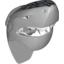 Набор LEGO Minifig Head Modified Shark with Dark Blue Print and Fin, Светлый сине-серый