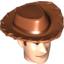 Деталь LEGO HEAD ASS.WOODY NO.1, Не определен
