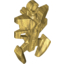 Набор LEGO Bionicle Armor Small Triangular with Pincer End, Pearl Gold