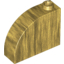 Набор LEGO Brick 1 x 3 x 2 with Curved Top, Pearl Gold