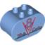 Деталь LEGO DUPLO OVAL 2X4X2"FLOВґS CAFГ‰", Не определен