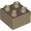 Деталь LEGO DUPLO BRICK 2X2 V2, Не определен