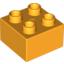 Деталь LEGO DUPLO BRICK 2X2 V2, Не определен